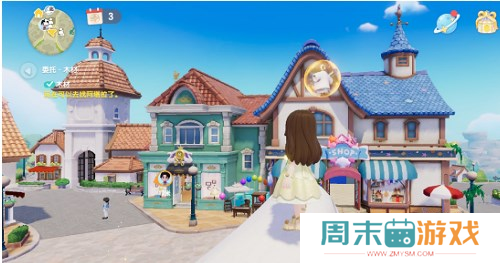《心动小镇》中央喷泉上泡泡获取攻略