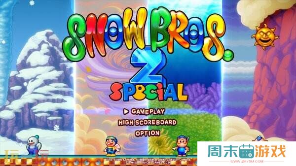 经典街机游戏《雪人兄弟2特别版》现已推出试玩Demo
