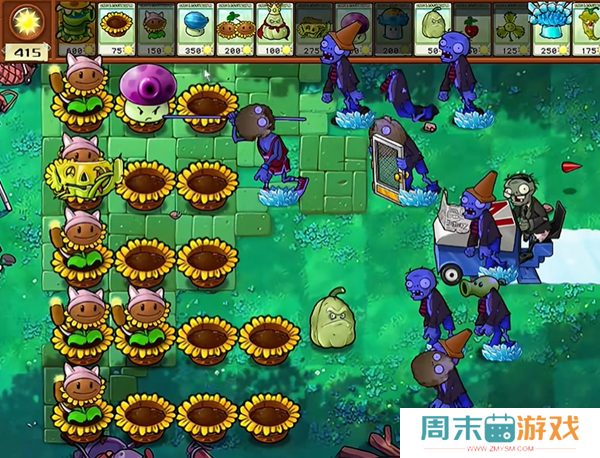 《植物大战僵尸杂交版》汉堡王1通关攻略