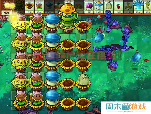 《植物大战僵尸杂交版》汉堡王1通关攻略