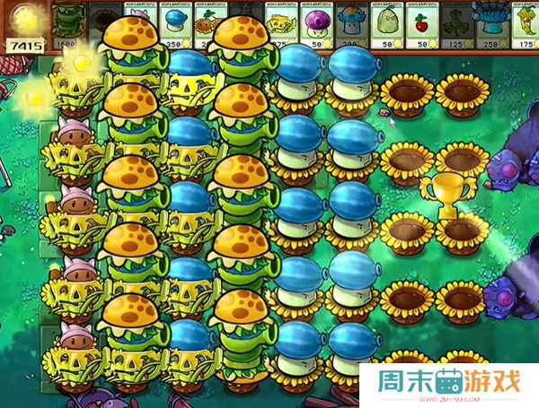 《植物大战僵尸杂交版》汉堡王1通关攻略