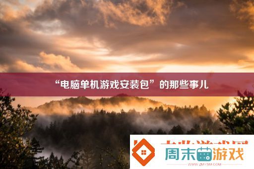 “电脑单机游戏安装包”的那些事儿