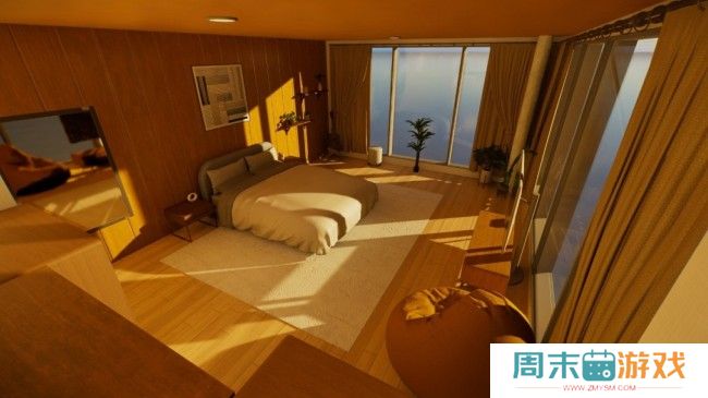 《inZOI》现代风格卧室房间分享