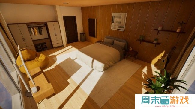 《inZOI》现代风格卧室房间分享